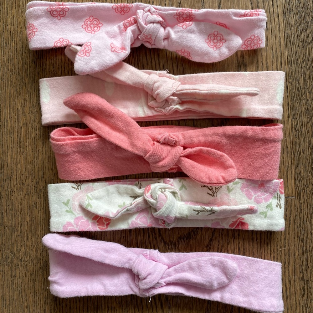 5 baby girl headbands